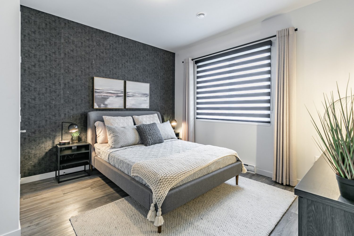 Chambre principale d'un 3 ½ avec walk-in, Quartier du Centre, Châteauguay